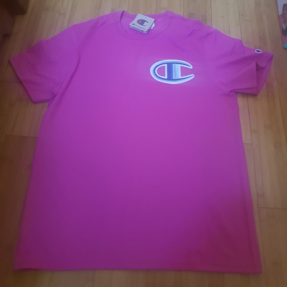 NWT Pink Champion Reverse Weave Top